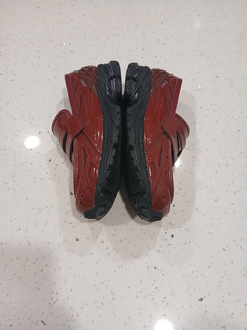 New Balance shiny patent